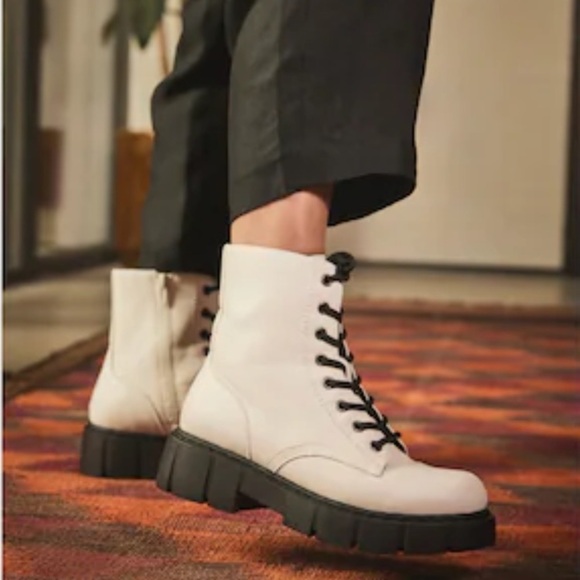 NWOT Mix No. 6 Linston Combat Boot - Picture 1 of 8